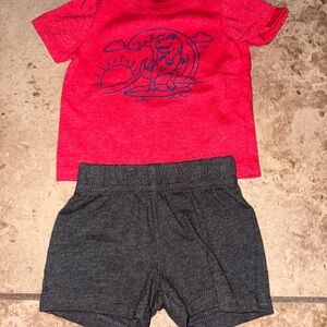 Garanimals Charcoal Gray Baby Outfit